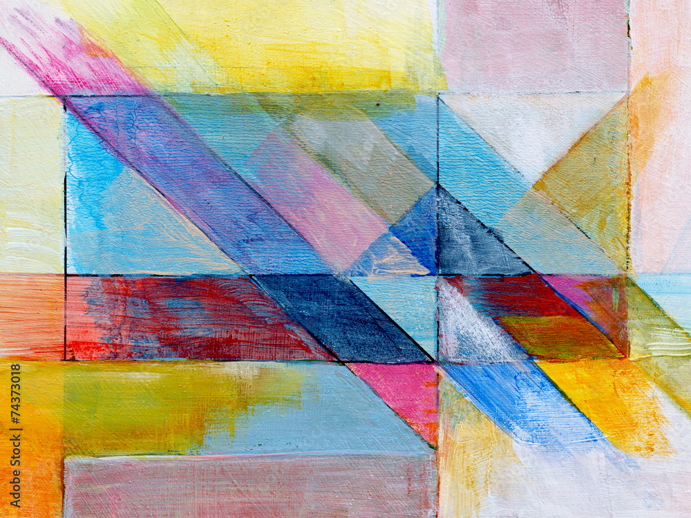 a detail from an abstract painting - obrazy, fototapety, plakaty 