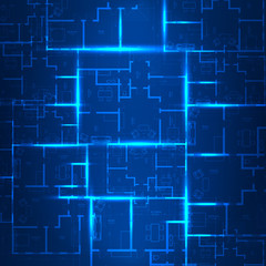 Wall Mural - Architectural background.