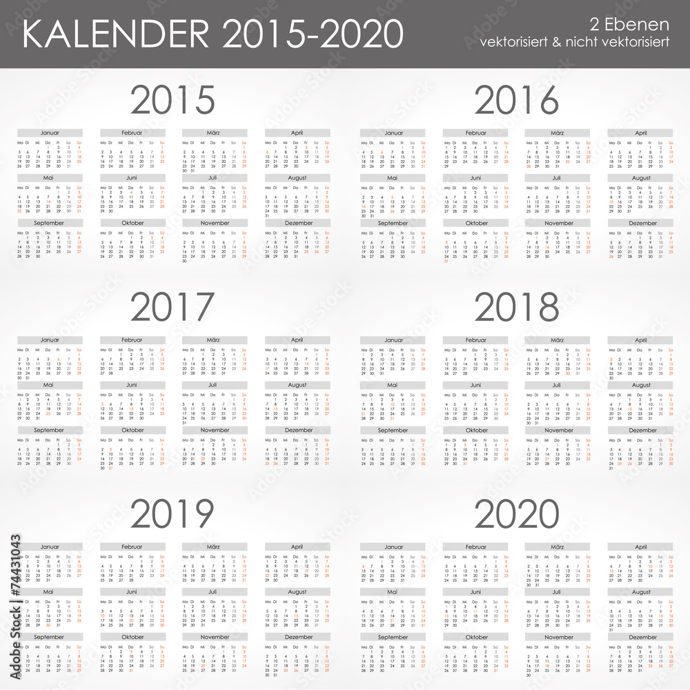 Kalender 15 Jahresplaner Jahreskalender Taschenkalender Stock Gamesageddon