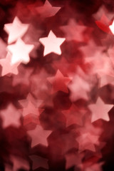 Poster - Abstract christmas stars on background