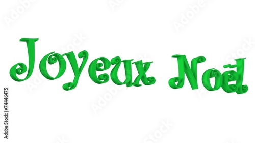 Joyeux Noel Typo Festive Vert Stock Illustration Adobe Stock