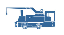 Crane Tank. Steam Locomotive