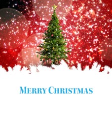 Poster - Composite image of merry christmas