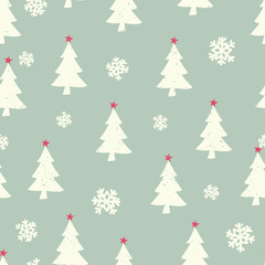 Poster - Seamless Christmas Background