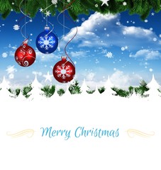 Poster - Christmas greeting card