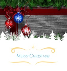 Poster - Christmas greeting card