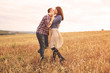 © arthurhidden - Landscape portrait of young beautiful stylish couple sensual and