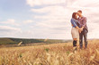 © arthurhidden - Landscape portrait of young beautiful stylish couple sensual and