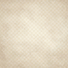 Wall Mural - old paper background with checkered pattern