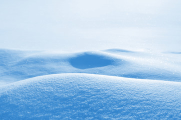 Winter snowy landscape