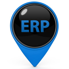 ERP pointer icon on white background