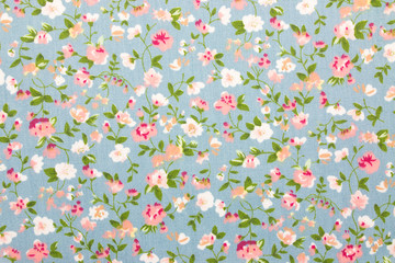 Wall Mural - floral fabric background