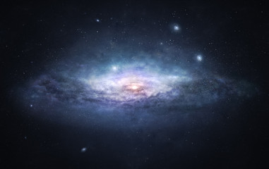 Wall Mural - galaxy - the city of stars