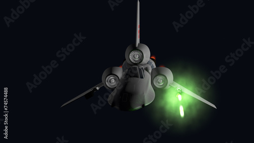 Fotografía starfighter front firing