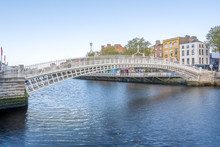 Ha Penny Bridge In Dublin