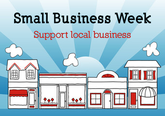 Small Business Week, support local entrepreneurs, stores, shops