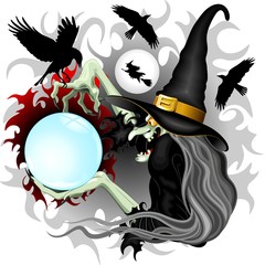 Witch Epiphany and Crows