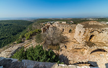 View From Central Crusader Tower - Yehi'am Fortress