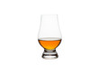 Isolated Whiskey in a Crystal Tasting Glass