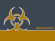Bio Hazard Warning Background