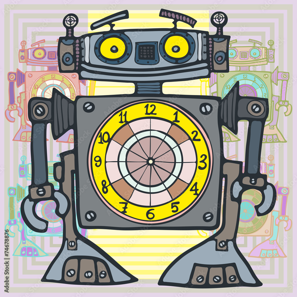 zegarek-robot-potwor