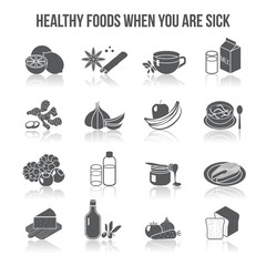 Poster - Healthy Food Icons