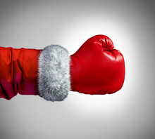 Santa Claus Boxing Glove