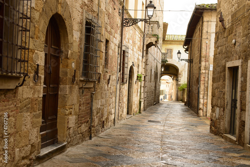 Naklejka - mata magnetyczna na lodówkę Colle di Val d'Elsa, Siena, Tuscany