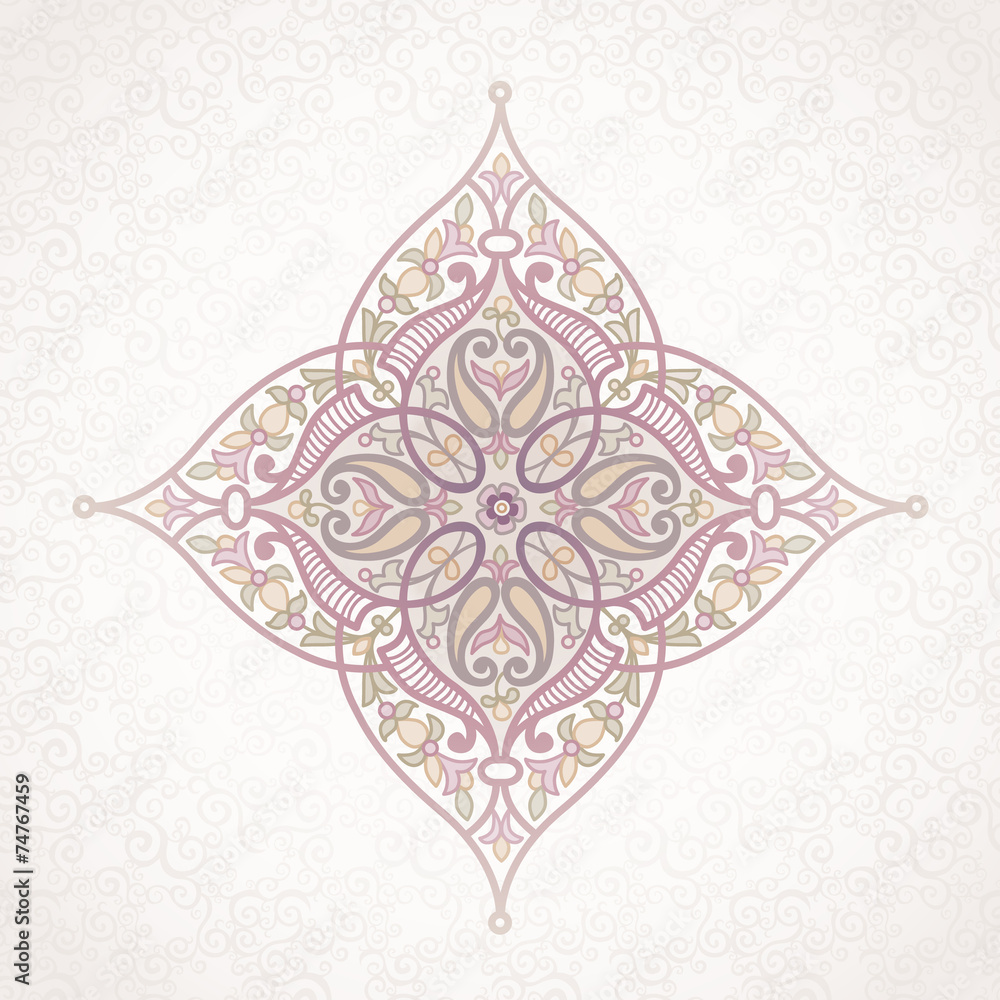 Vector pattern in Eastern style. Stock Vector | Adobe Stock