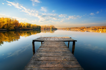 Wall Mural - Bridge for fishing