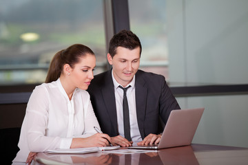 Wall Mural - Business Meeting