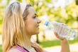 © WavebreakMediaMicro - Fit blonde drinking from her water bottle