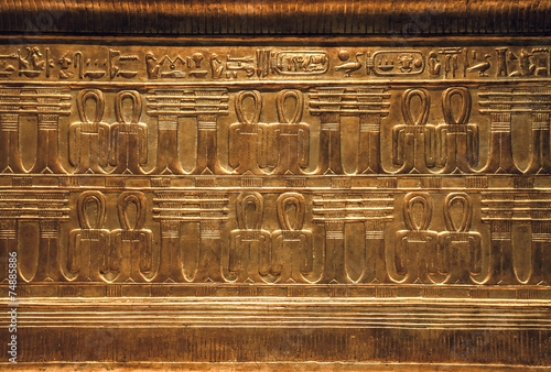 Cuadros en Lienzo Objects from the thomb of Tutankhamen