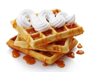 Wall Mural - Belgian waffles