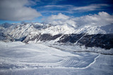 Fototapeta Do pokoju - winter time in Alps