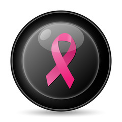 Sticker - Breast cancer ribbon icon