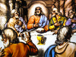 The Last Supper, stained glass window