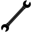 Open End Wrench Silhouette