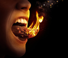 Tongue On Fire