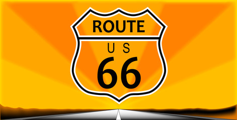 Poster - Route Sixty Six