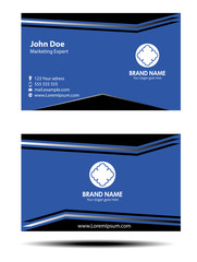 Vector business card set