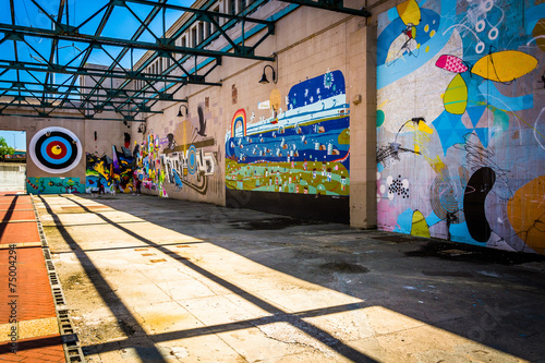 Fotografía Murals in Richmond, Virginia.