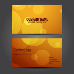 Wall Mural - attractive business card template