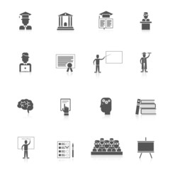 Sticker - Higher Education Icon Set