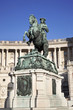 Statue of Prince Eugene , Vienna (Austria)