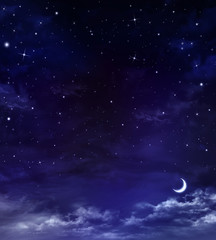 Wall Mural - beautiful background, nightly sky