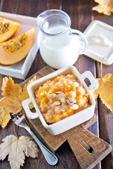 Wall Mural - pumpkin porridge