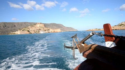 Sticker - Bootsfahrt bei Elounda, Kreta