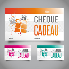 Wall Mural - Chèque cadeau