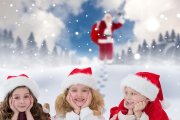 Poster - Composite image of cute children